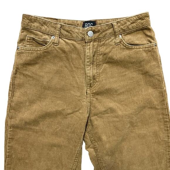 BDG Urban Outfitters Mom High Rise Corduroy Pants in Caramel Brown SZ 27 - Picture 2 of 9